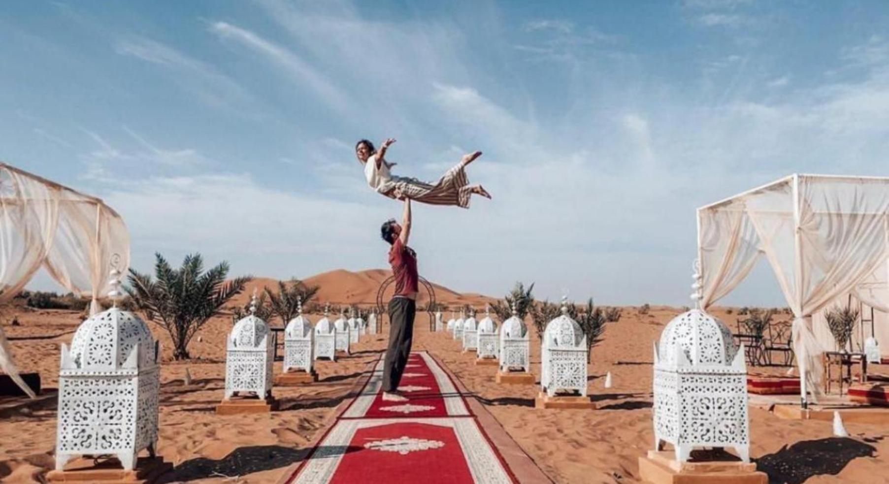 메르주가 Luxury Bedouin Camp B&B 외부 사진
